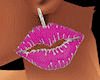 M~Hot lips earrings