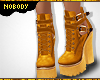 ! Strap Camel Boots