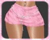 Pink Fur Skirt