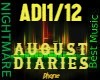 L- AUGUST DIARIES