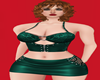 ! DARK GREEN  MINI DRESS