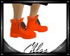 Mina Orange Boots
