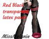 R/B trans. latex pants