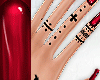 [Q]Henna nails . red