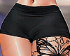 Swr Black Shorts+Tattoos