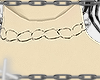 silver chain choker