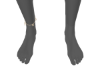 anklets H RIGHT gold