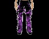 Buckle Pants Purple