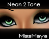 [M] Neon 2 Tone Teal-Grn