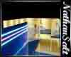 Royal blue and Gold room