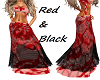 Black&Red Lace dress {Sd