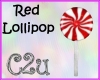 C2u~ Red Lollipop