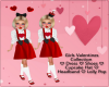 A^Girls Valentines Dress