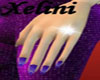 AXelini Purple Nails