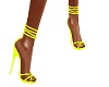 [A] Neon Yellow Heels
