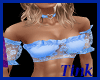 Blue Lace Top