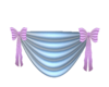 Pink and Blue valance