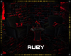 RedBlackGothicClubChairs