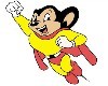Mighty Mouse Male Tshirt