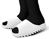 YALLA Sock Slides WHITE