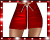 Sexy Red Latex Skirt