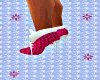 Hot Pink Santa Shoes