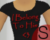 I belong to him shirt
