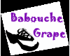 (IZ) Babouche Grape