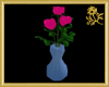 Pink Rose Trio Vase