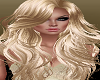 Thick Blond Long Bangs