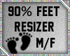 90% Foot Scaler
