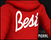 Red Over-Sized Hoodie