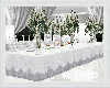 [R]WHITE WEDDING TABLE