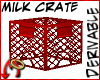 [m] Milk Crate Red