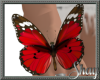 Hand Butterfly Red