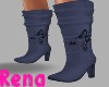 Cust Req Blue Boot