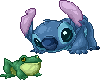 Stitch and the Frog