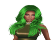 Curly silva green