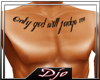 [djo]Only God wiil judge