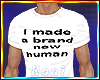 I made a brand new human
