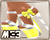 [M33]heels yello\wh bow