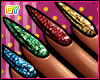 Xmas Rainbow Nails 🎄