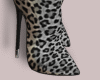 E* Black Leopard Boots