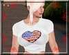 USA Heart Tee