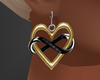 Infinity Love Earrings
