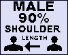 Shoulder Scaler 90% Male