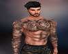 torso with tattoos