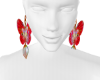 Red Butterfly earrings