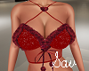 PlayboyBunny Top-Red