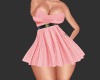 ruffle pink dress